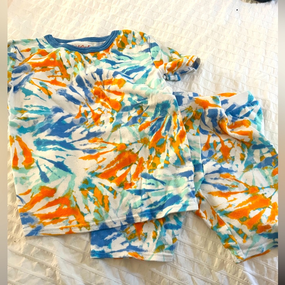 Summer shirts pj set cat and Jack size 6